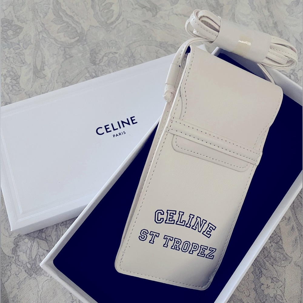Celine St Tropez Phone or Sunglasses Case with box